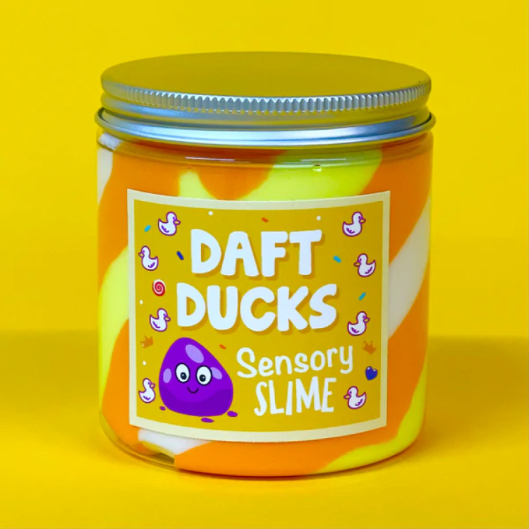 Slime Party Sensory Putty Tub - Daft Ducks