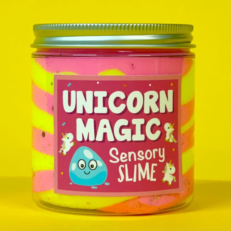 Slime Party Sensory Putty Tub - Unicorn Magic