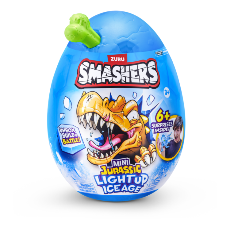 Zuru Smashers Jurassic Light Up Ice Age Egg