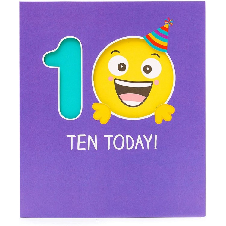 Emoticon 10 Today Birthday Card