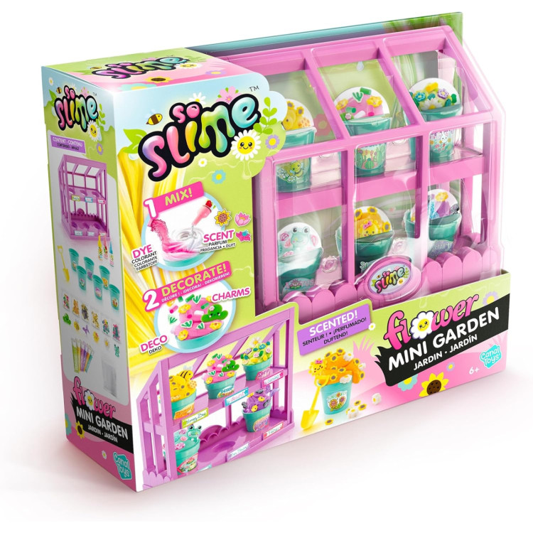 So Slime Flower Mini Garden