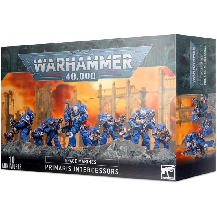 Warhammer 40000 Space Marines Assault Intercessor Squad