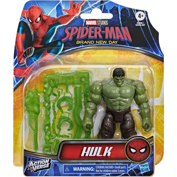 Spiderman Brand New Day Action Verse Figure - Hulk
