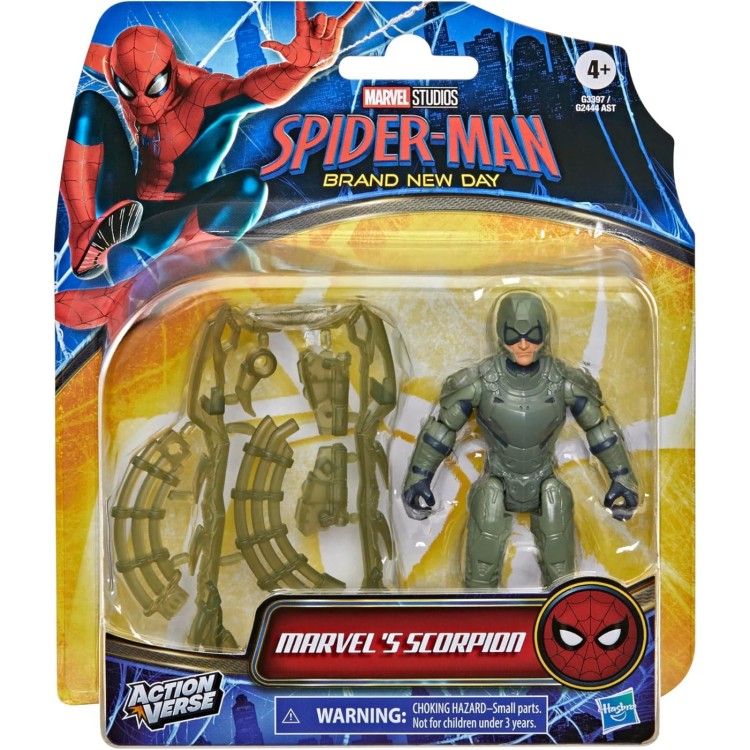 Spiderman Brand New Day Action Verse Figure - Marvels Scorpion