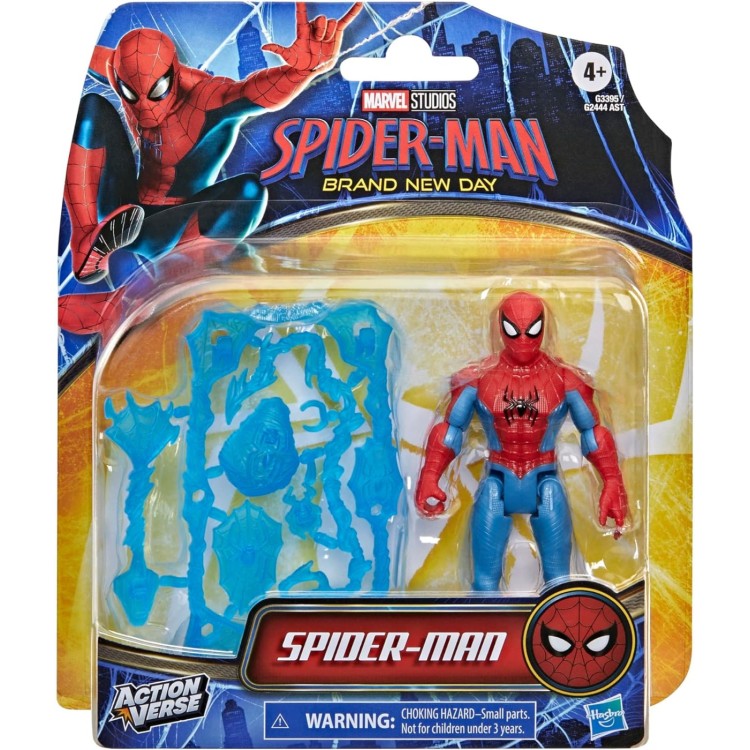 Spiderman Brand New Day Action Verse Figure - Spiderman