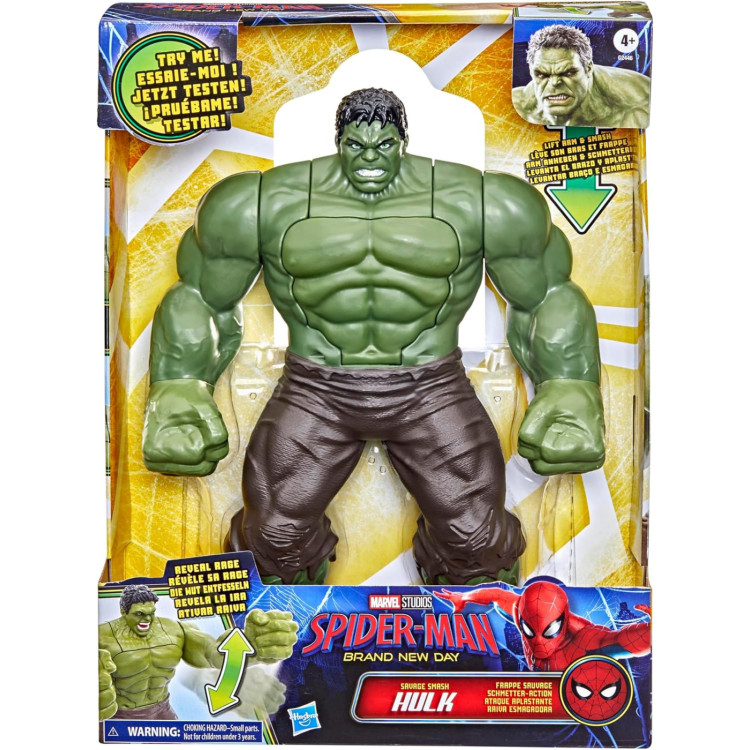 Spiderman Brand New Day Savage Smash Hulk
