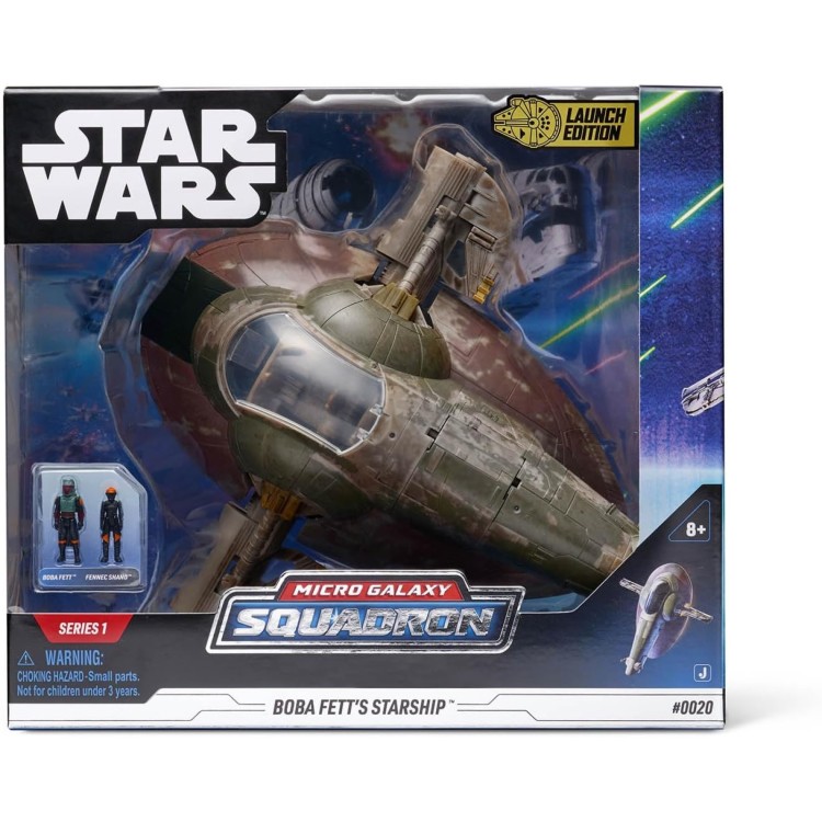 Star Wars Micro Galaxy Squadron #0021 Boba Fett's Starship