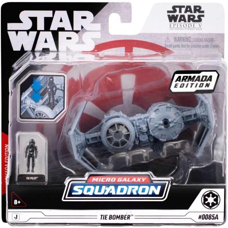Star Wars Micro Galaxy Squadron #0085A TIE Bomber
