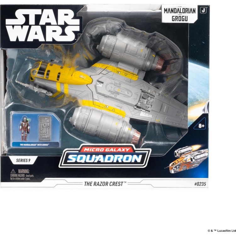 Star Wars Micro Galaxy Squadron #0235 The Razor Crest