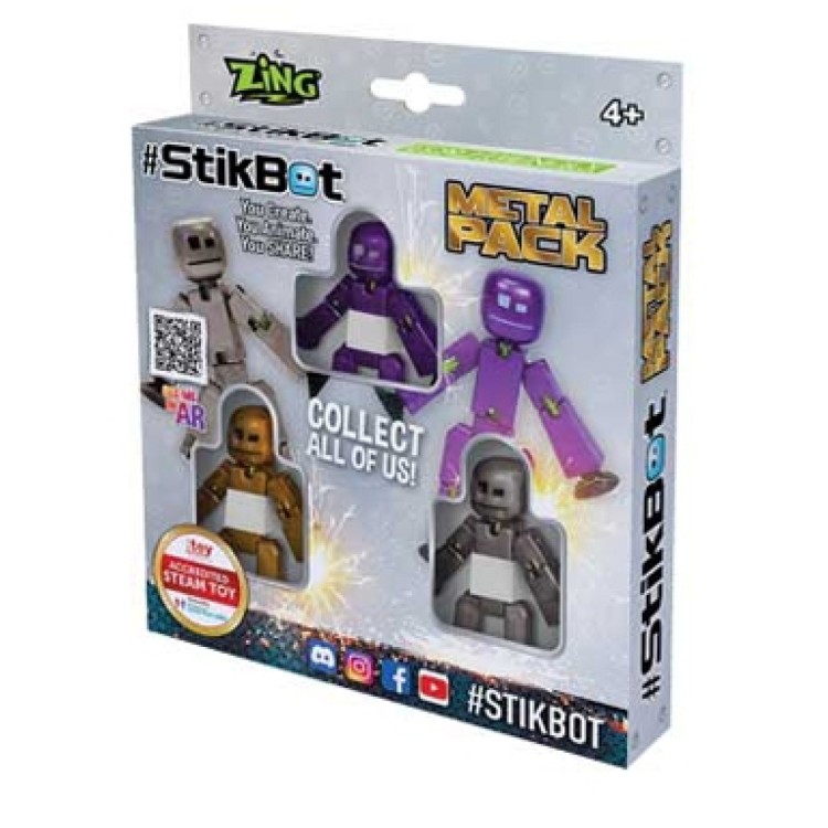 StikBot Metal 3 Pack