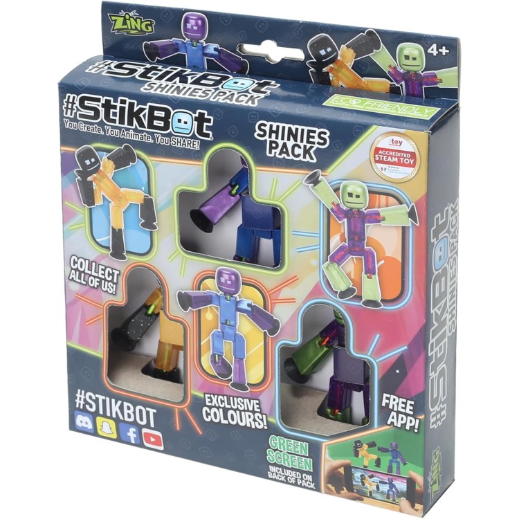 StikBot Shinies 3 Pack