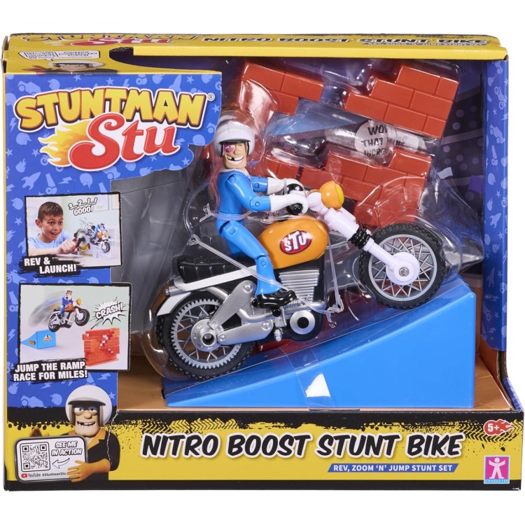 Stuntman Stu Nitro Boost Stunt Bike