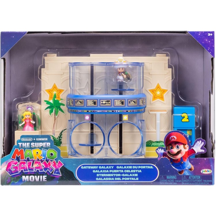 Super Mario Galaxy Movie Gateway Galaxy Diorama