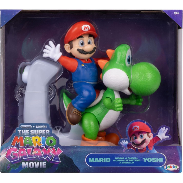 Super Mario Galaxy Movie Mario Riding Yoshi