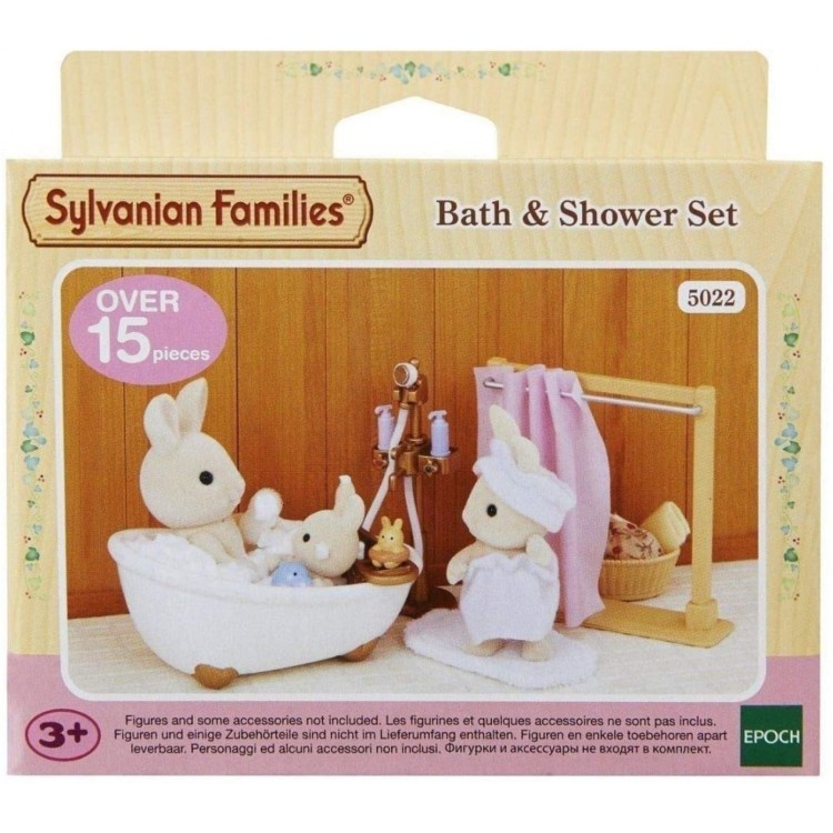 Sylvanian Families 5022 Bath & Shower Set