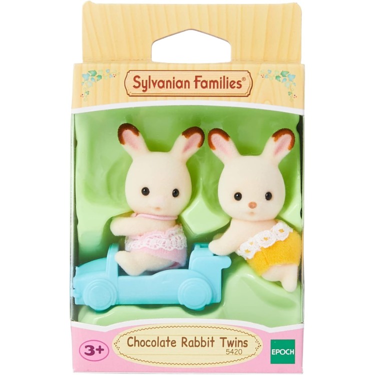 Sylvanian Families 5420 Chocolate Rabbit Twins