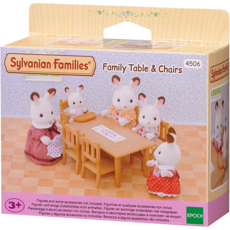 Sylvanian Families 4506 Family Table & Chairs