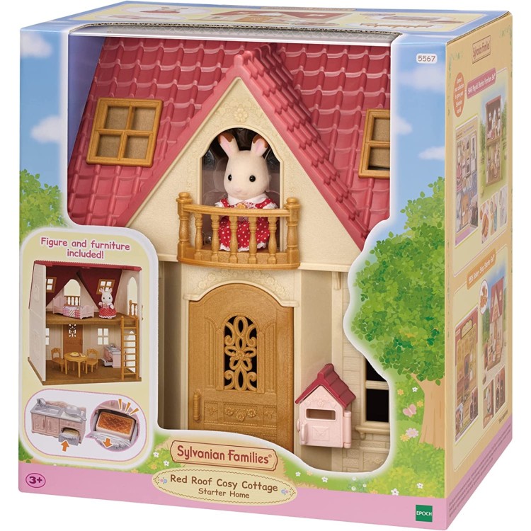 Sylvanian Families 5567 Red Roof Cosy Cottage Starter Home