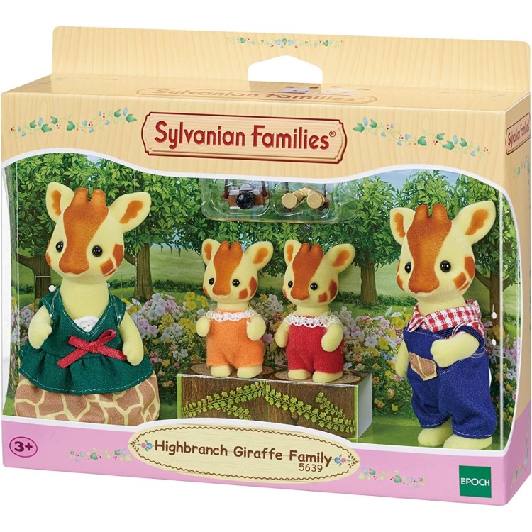 Sylvanian Families 5639 Highbranch Giraffe Family