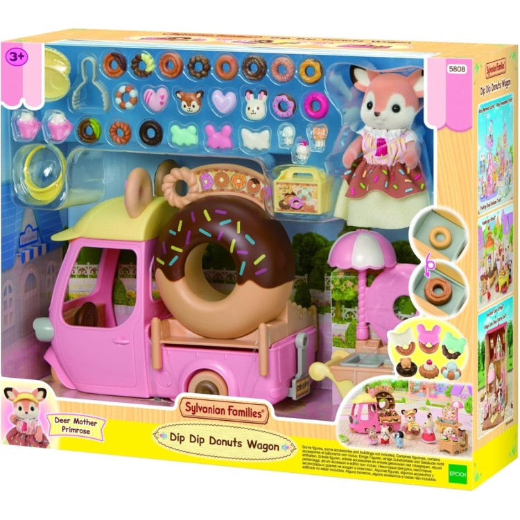 Sylvanian Families 5808 Dip Dip Donuts Wagon