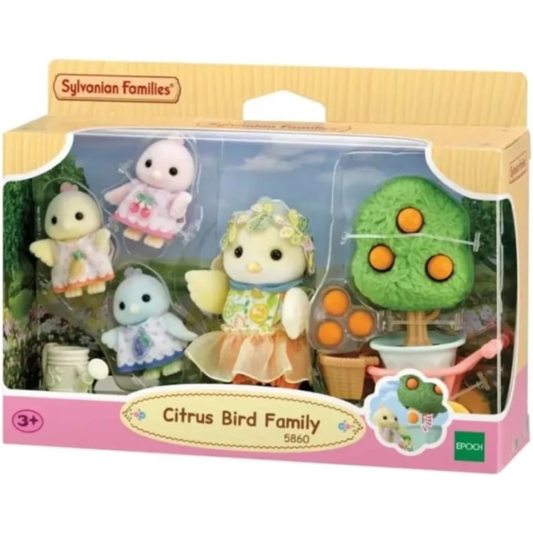 Sylvanian Families 5860 Citrus Bird Family