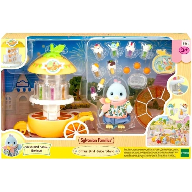 Sylvanian Families 5861 Citrus Bird Juice Stand