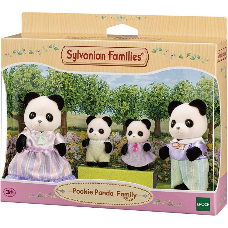 Sylvanian Families 5529 Pookie Panda Family