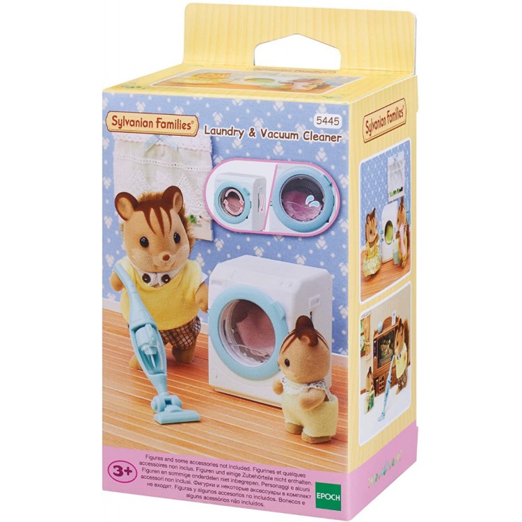 Sylvanian Families 5445 Laundry & Vacuum Cleaner