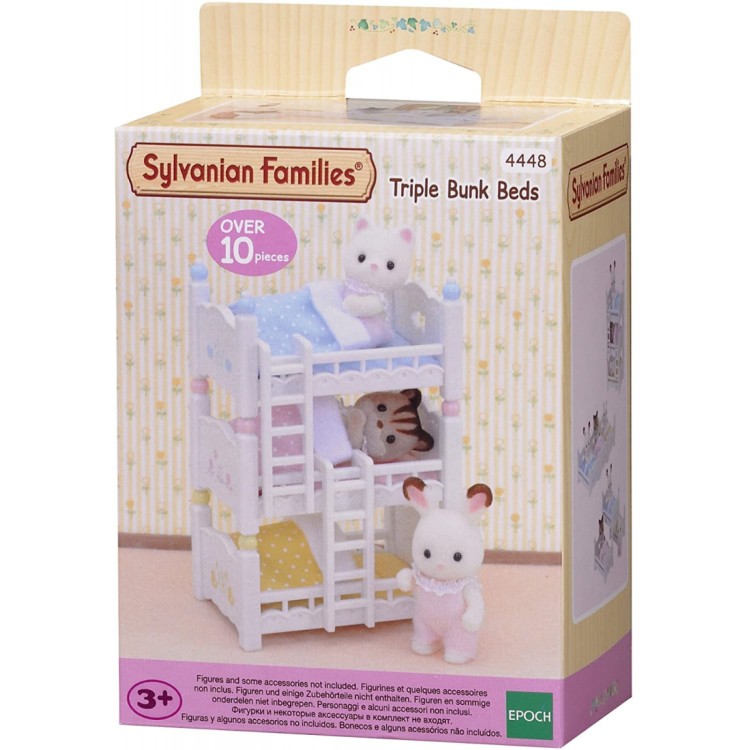 Sylvanian Families 4448 Triple Bunk Beds