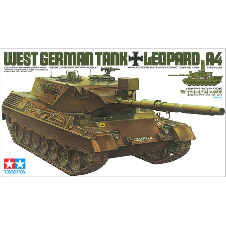 Tamiya 1:35 Leopard A4 Tank