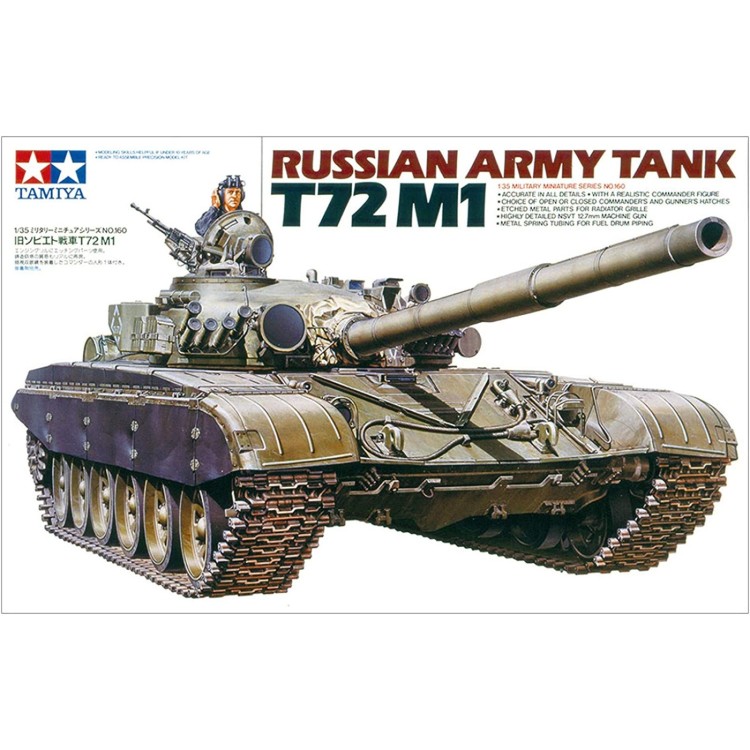 Tamiya 1:35 T72 M1 Tank