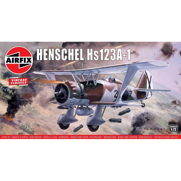 Airfix 1:72 Henschel Hs123A-1
