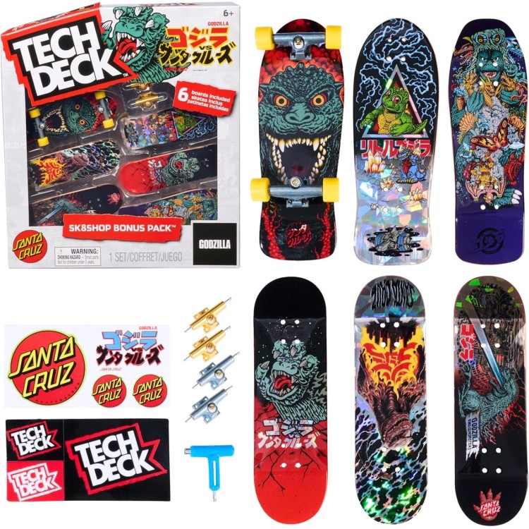 Tech Deck Godzilla Sk8 Shop Bonus Pack