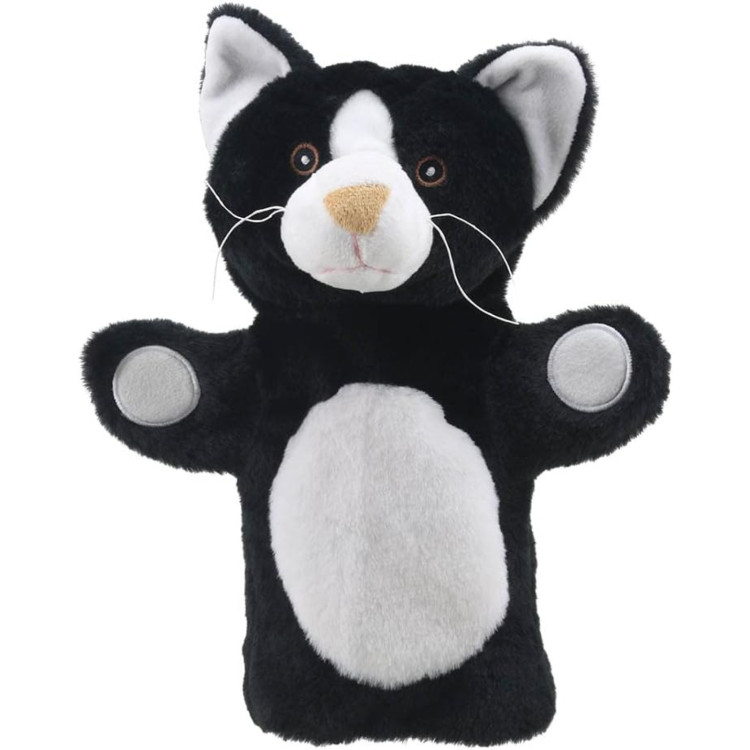 The Puppet Company Eco Puppet Buddies - Black & White Cat