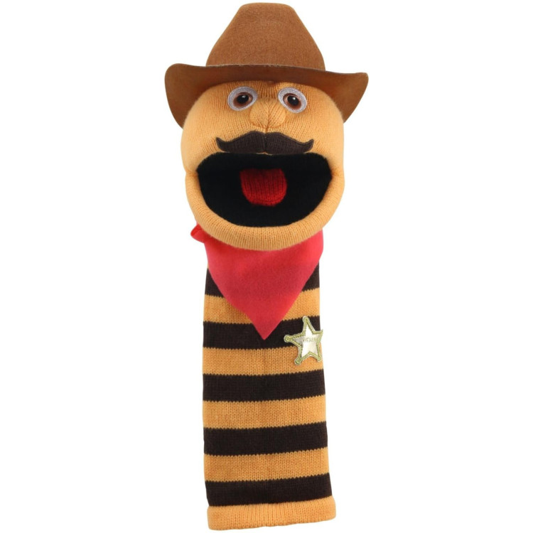 The Puppet Company Sockette - Dusty Cowboy