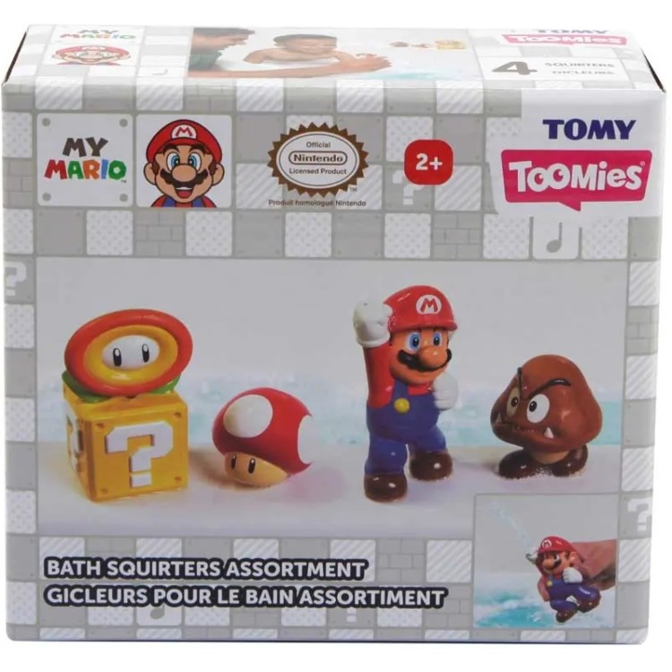 Toomies My Mario Bath Squirters 4 Pack