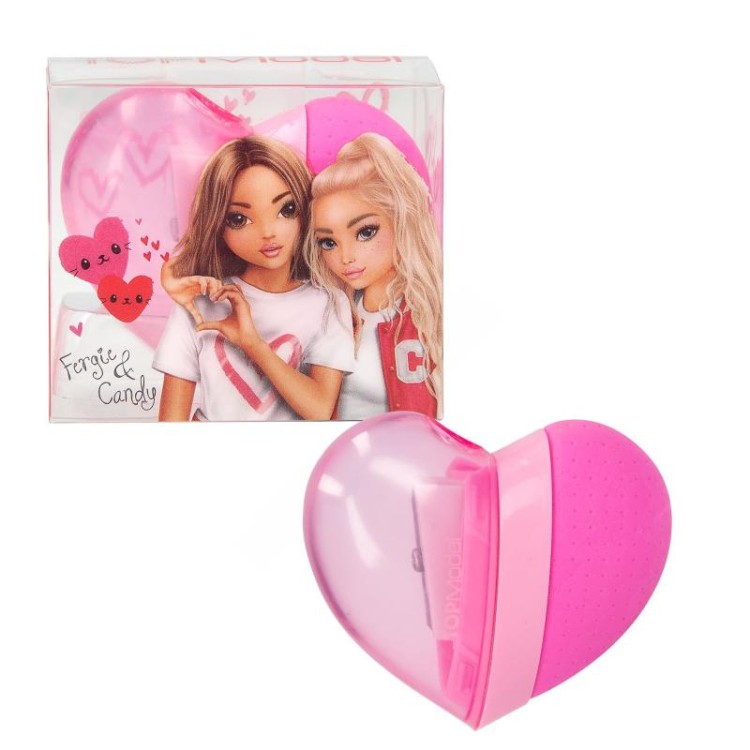 Top Model 2in1 Heart Eraser & Sharpener