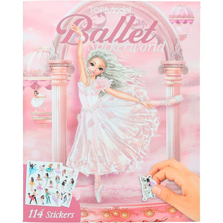Top Model Ballet Stickerworld Book