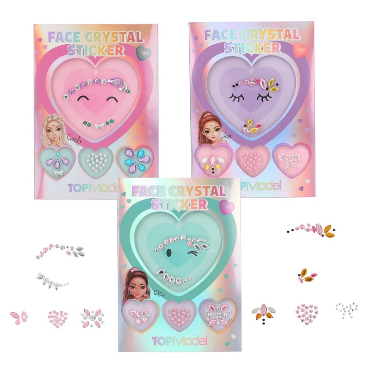 Top Model Beauty & Me Face Crystal Sticker