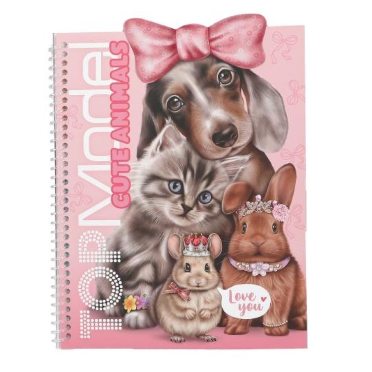 Top Model Cute Animals Sticker Book