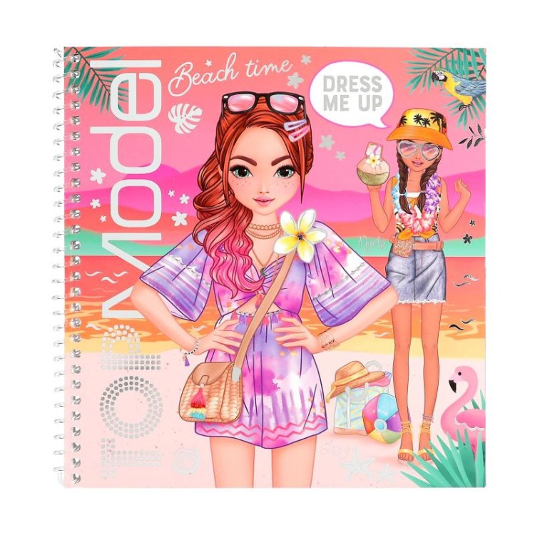 Top Model Dress Me Up Beach Time Sticker Book