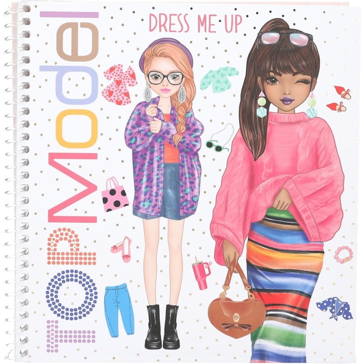Top Model Dress Me Up Sticker Book