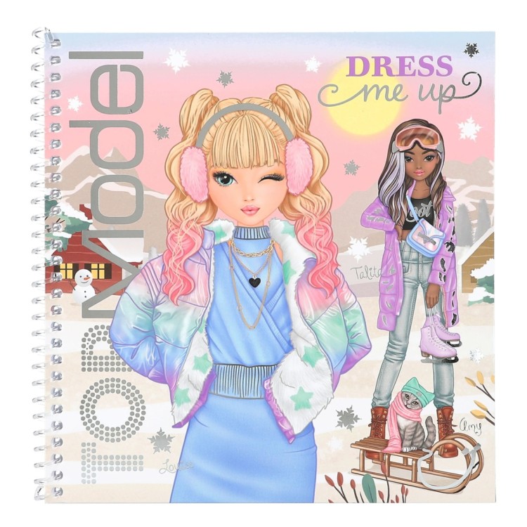 Top Model Dress Me Up Sticker Book (Winter Wonder)