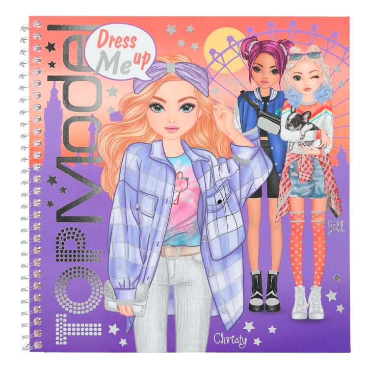 Top Model Dress Me Up Sticker Book