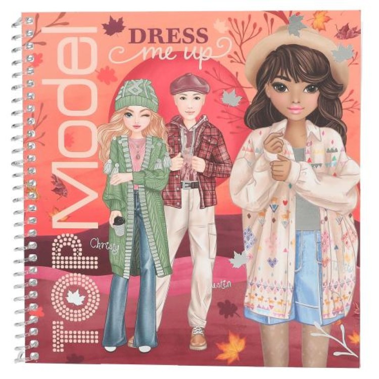 Top Model Dress Me Up Sticker Book 'Cosy'