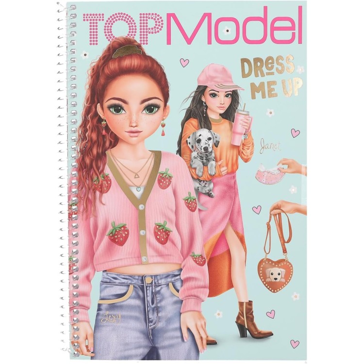 Top Model Dress Me Up Book (Big)