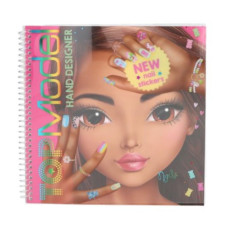 Top Model Hand Designer Sticker Book
