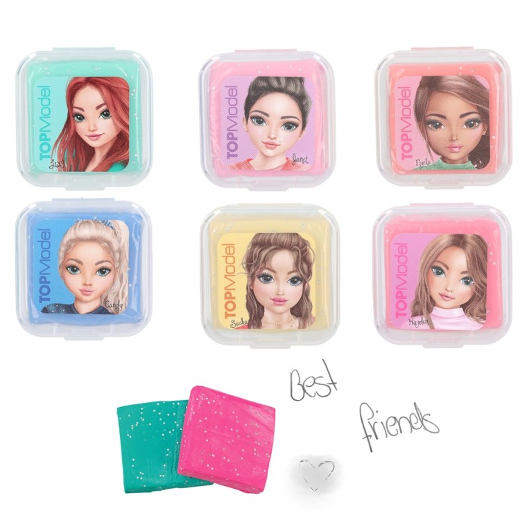 Top Model Kneadable Eraser with Glitter