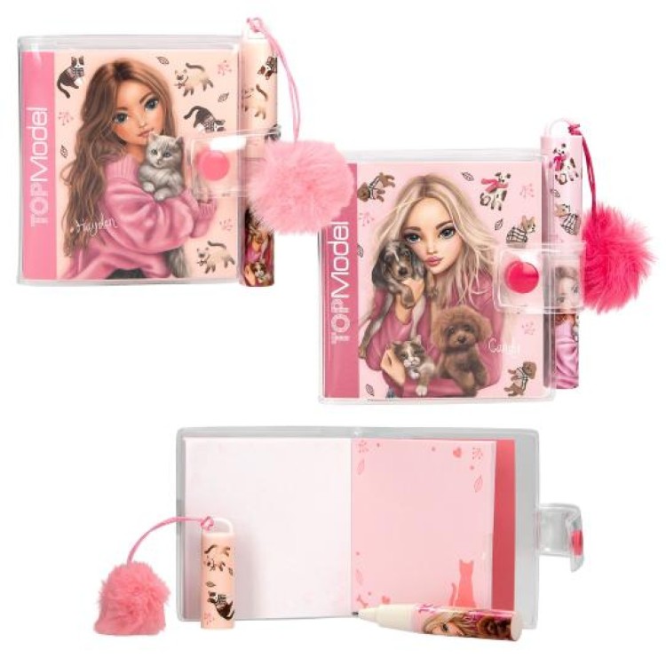 Top Model Mini Notebook & Pen (Furever Friends)