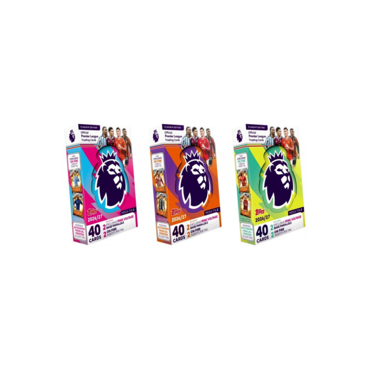 Topps Premier League 2026/27 Mega Tin